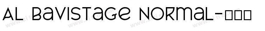 Al Bavistage Normal字体转换